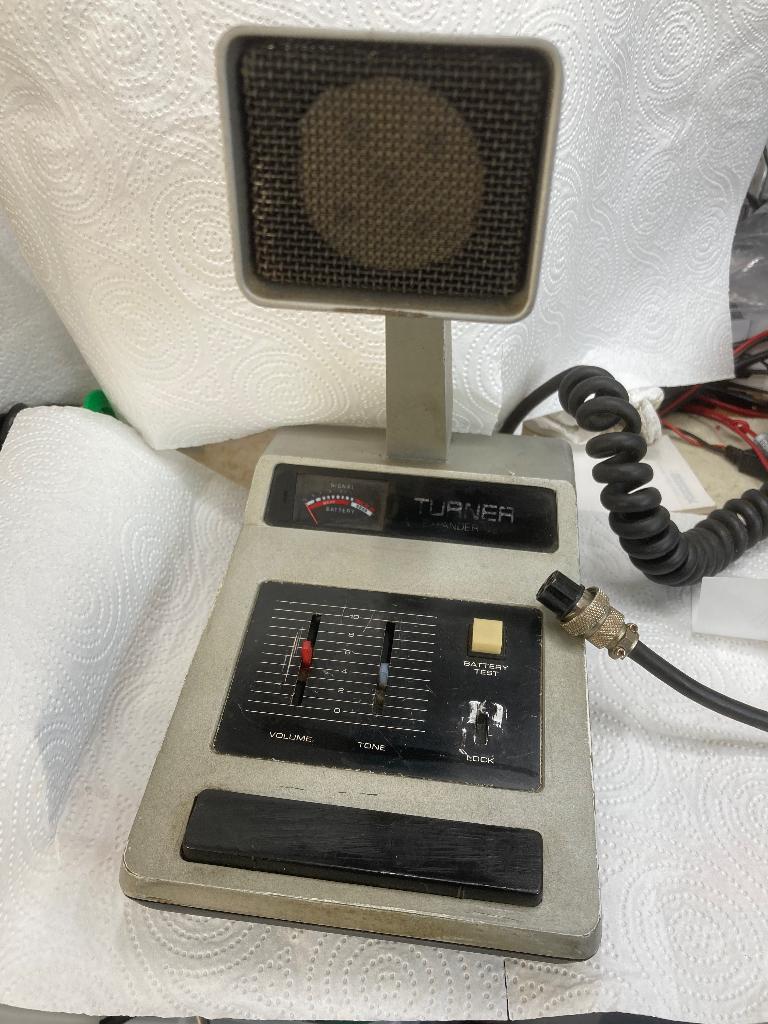 turner tafel microfoon, Ophalen of Verzenden, Gebruikt, Zender