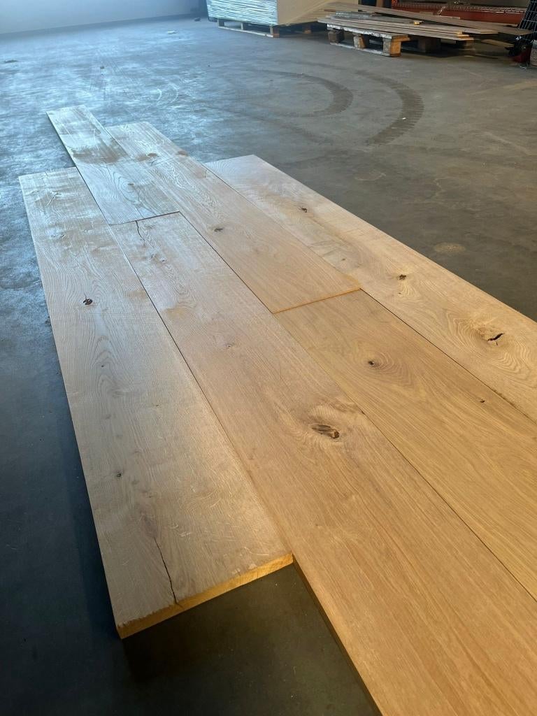 Eiken planken geschaaft, Ophalen, 25 tot 50 mm, Eiken, Nieuw