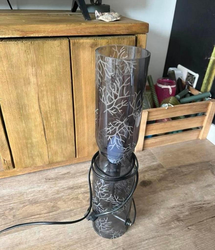 Staande lamp IKEA, Ophalen, Gebruikt, Glas, Minder dan 100 cm