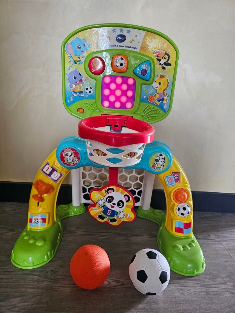 VTech 3-in-1 Sport & Scoor Speelplaats, Ophalen, Zo goed als nieuw, 6 maanden tot 2 jaar
