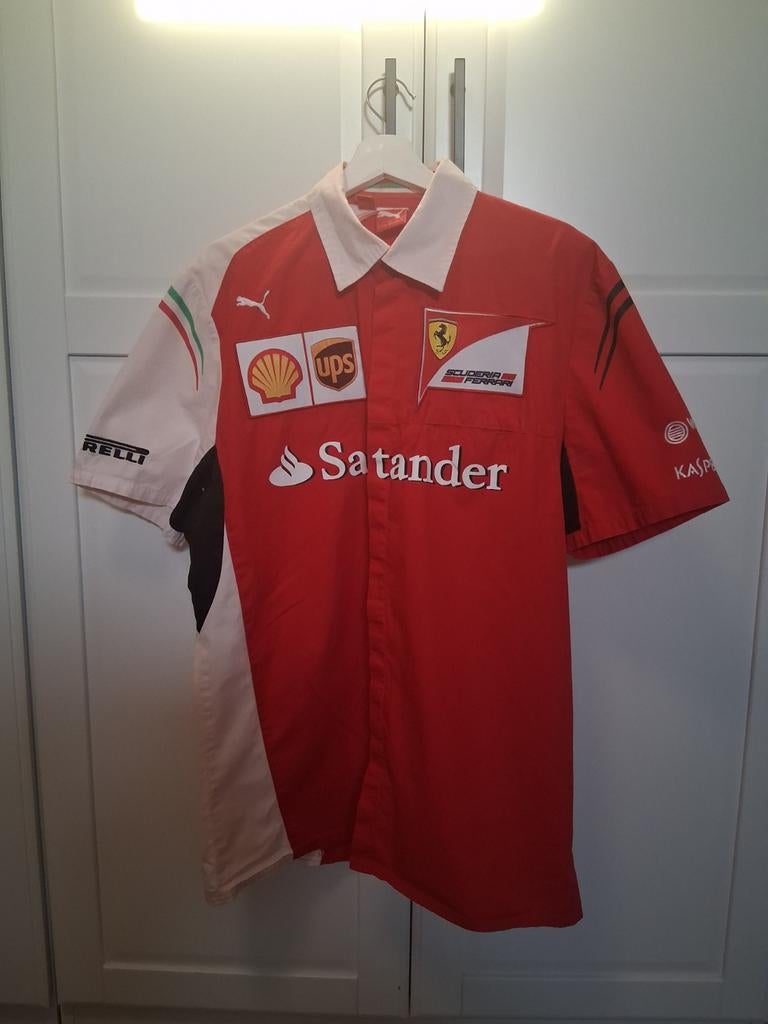 Ferrari formel eins hemd, Maat XL, Ophalen of Verzenden, Shirt