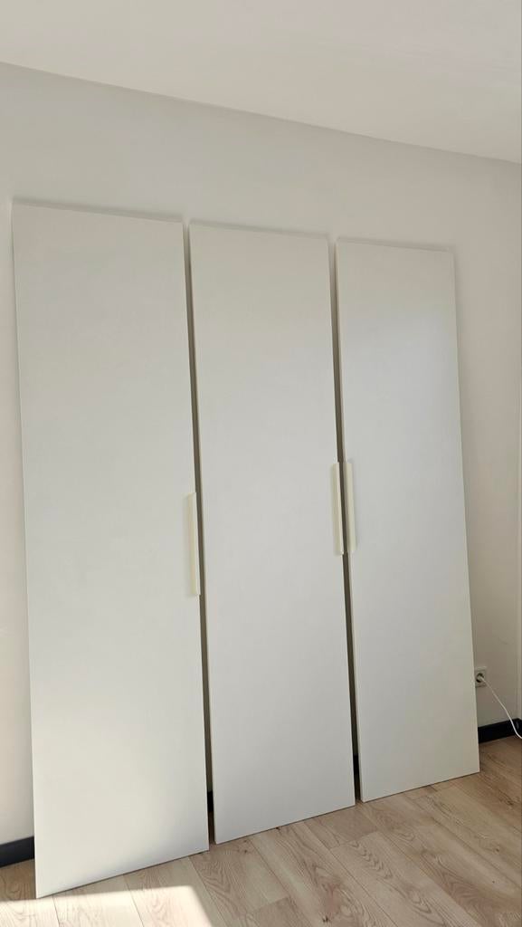 Ikea Forsand Pax Kastdeur - Wit (3 stuks), Ophalen, Minder dan 50 cm, Gebruikt, Minder dan 25 cm