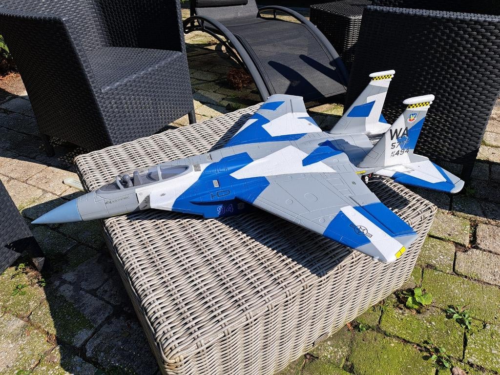 RTF E-Flite F-15 Nieuw volledig ready to fly!, Overige merken, Nieuw, Ophalen of Verzenden, Groter dan 1:72