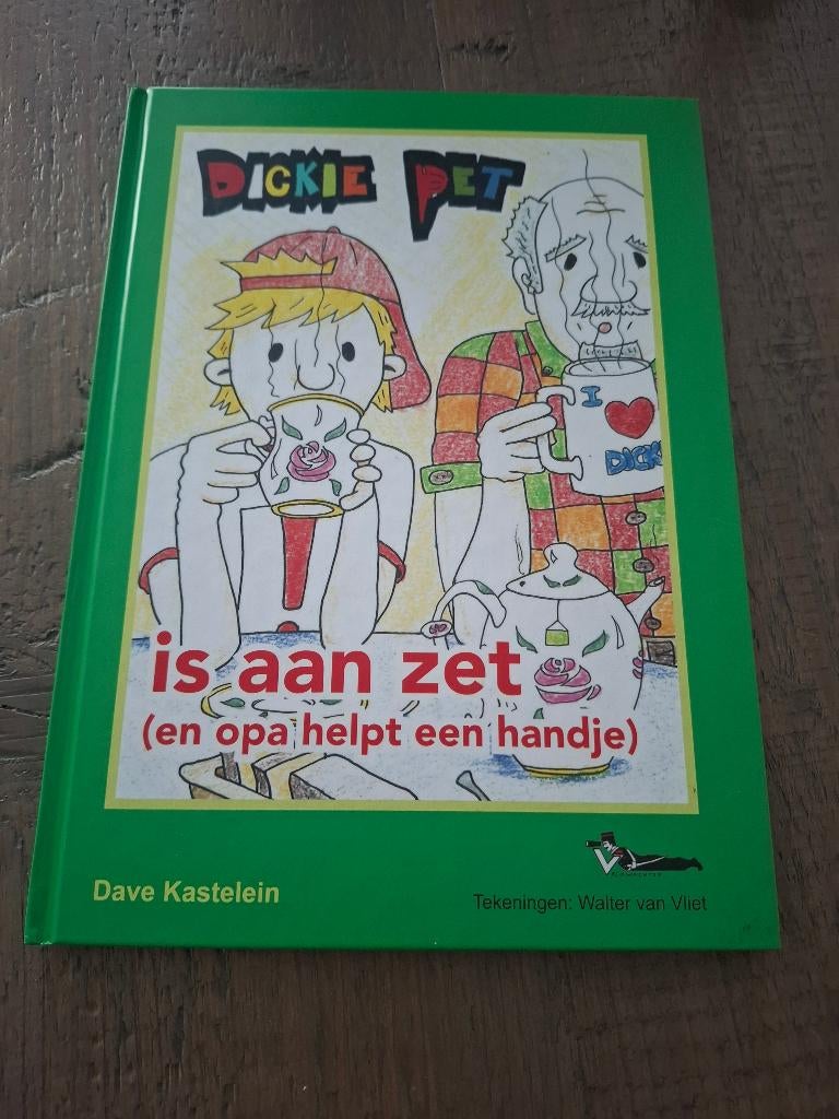 Dickie Pet is aan zet (en opa helpt een handje), Boeken, Ophalen of Verzenden, Zo goed als nieuw, Fictie algemeen