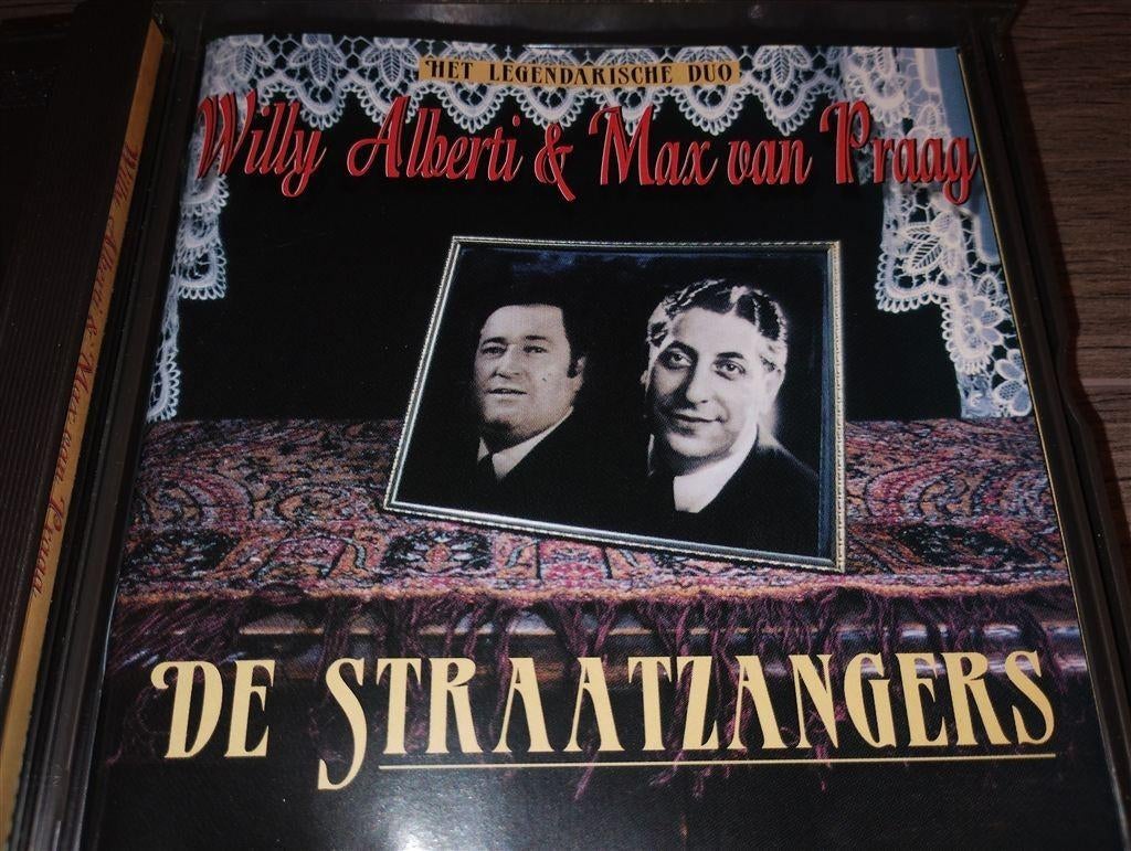 Willy Alberti & Max van Praag - De Straatzangers [2 CD], Cd's en Dvd's, Cd's | Nederlandstalig, Zo goed als nieuw, Levenslied of Smartlap
