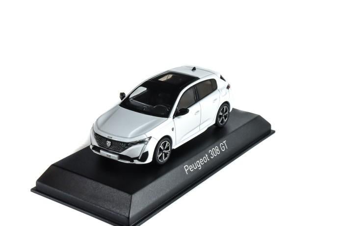 Peugeot 308 GT 2021 Pearl Wit Modelauto 1/43 Norev Nieuw, Hobby en Vrije tijd, Modelauto's | 1:43, Auto, Norev, Ophalen of Verzenden