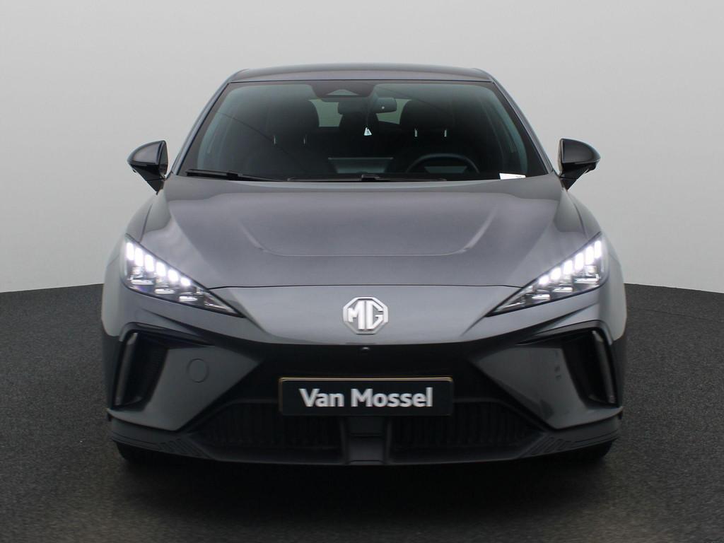MG 4 64 kWh Luxury 204PK | Navigatie | Half-Lederen Bekledin, Auto's, Automaat, Gebruikt, 1675 kg, Elektrische ramen