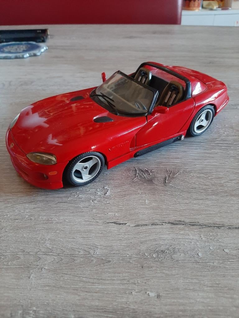 Rode Dodge Viper RT/10 Modelauto, Overige merken, Gebruikt, Auto, 1:32 tot 1:50