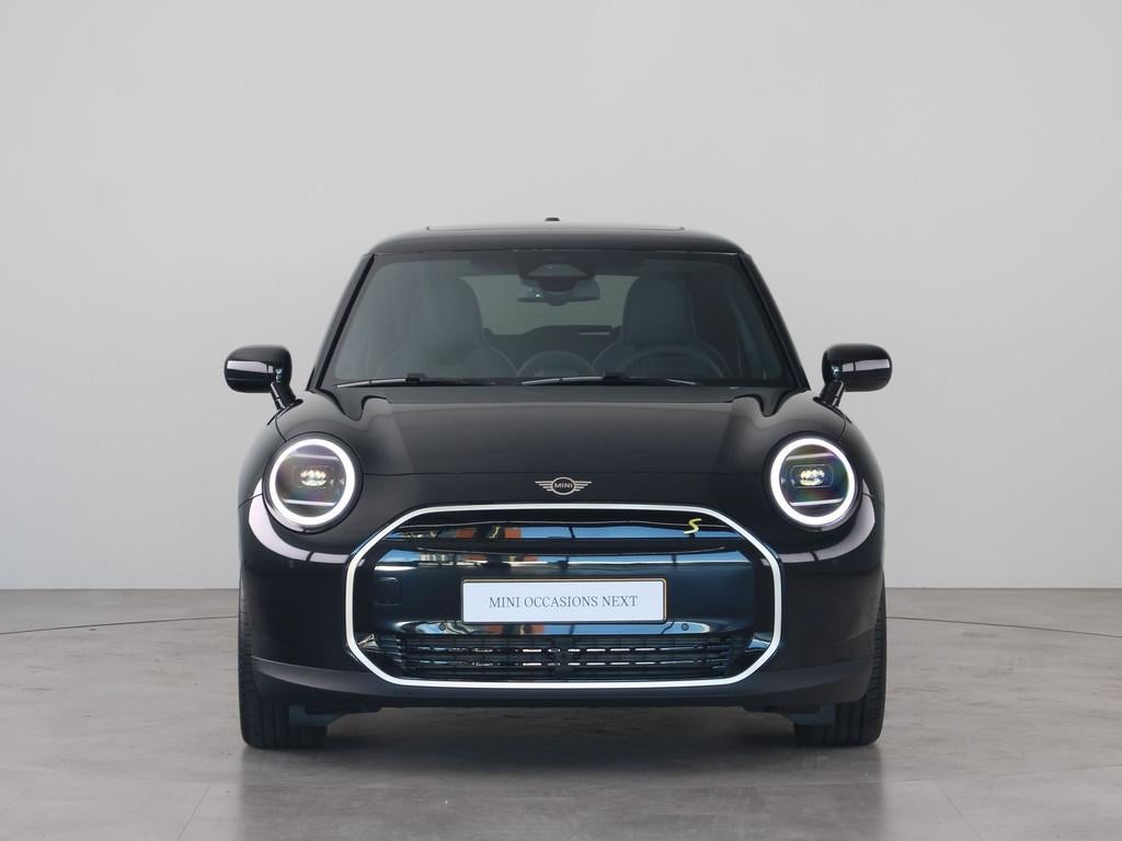 MINI Cooper SE Favoured Pakket M (bj 2025, automaat), Auto's, Mini, Met garantie (alle), 4 stoelen, Zwart, Blauw