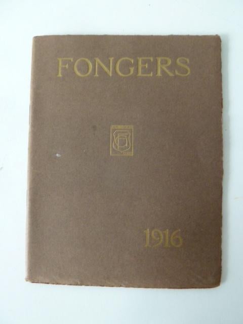 antieke fiets FONGERS folder 1916 oldtimer classic rijwiel, Ophalen of Verzenden, Zo goed als nieuw