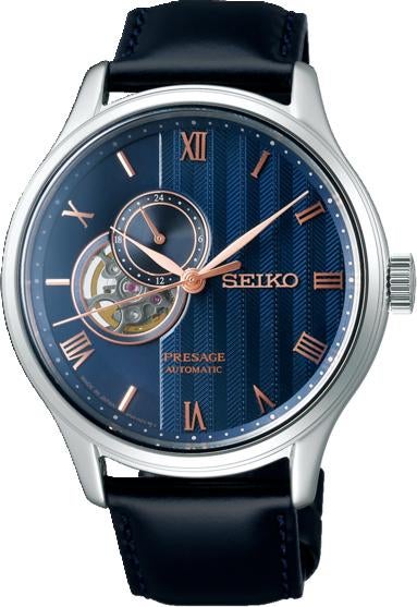Seiko Horloge Presage Automatic, Seiko, Leer, Staal, Polshorloge
