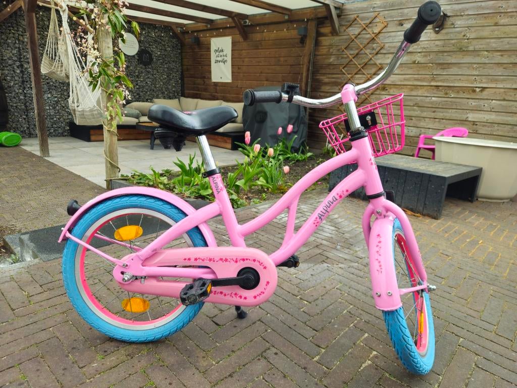 Alpina Ocean meisjesfiets 16 inch, Ophalen, Gebruikt, 16 inch, Handrem
