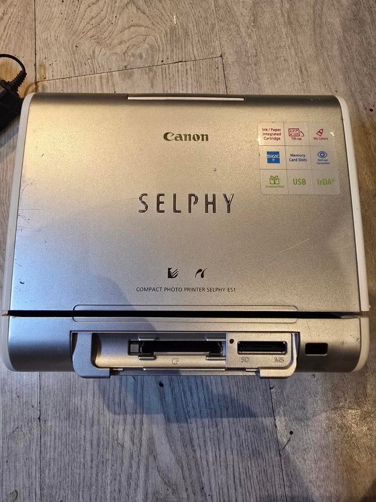 Canon Selphy Compact Photo Printer ES1 - Werkt goed, Gebruikt, Fotoprinter, Canon, Kleur printen