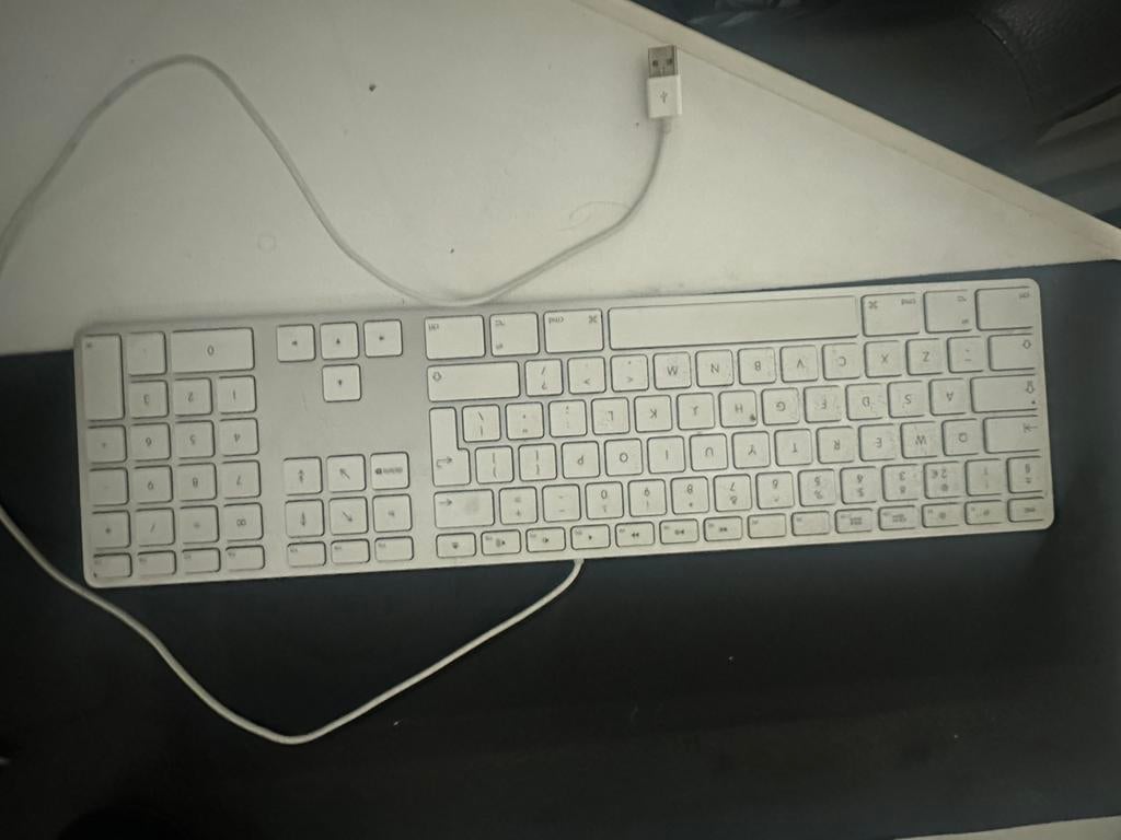Apple keyboard, Computers en Software, Ophalen, Gebruikt, Bedraad