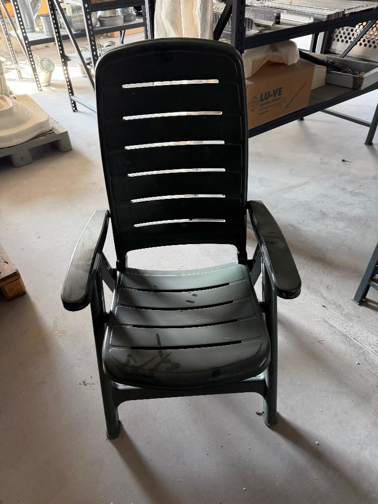 Flair tuinstoel, Tuin en Terras, Tuinstoelen, Ophalen, Gebruikt, Plastic, Inklapbaar