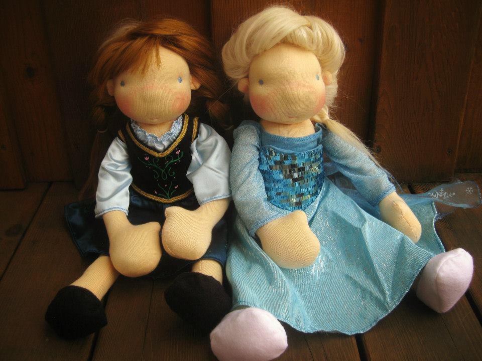 Waldorf poppen, Ophalen of Verzenden, Zo goed als nieuw