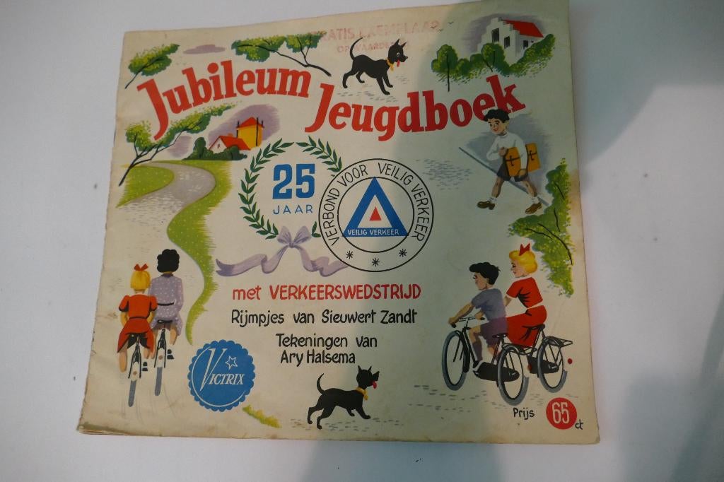 Jubileum jeugdboek 25 jaar verbond voor veilig verkeer, Ophalen of Verzenden