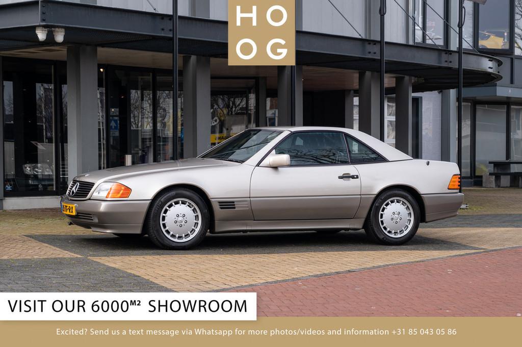 Mercedes-Benz SL-Klasse 300 SL-24 ( R129 ) (bj 1991), Automaat, Cabriolet, Zilver of Grijs, Achterwielaandrijving