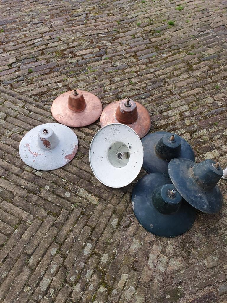 7x straatlamp koper stallamp TB 200 buitenlamp tuinlamp ++++, Ophalen