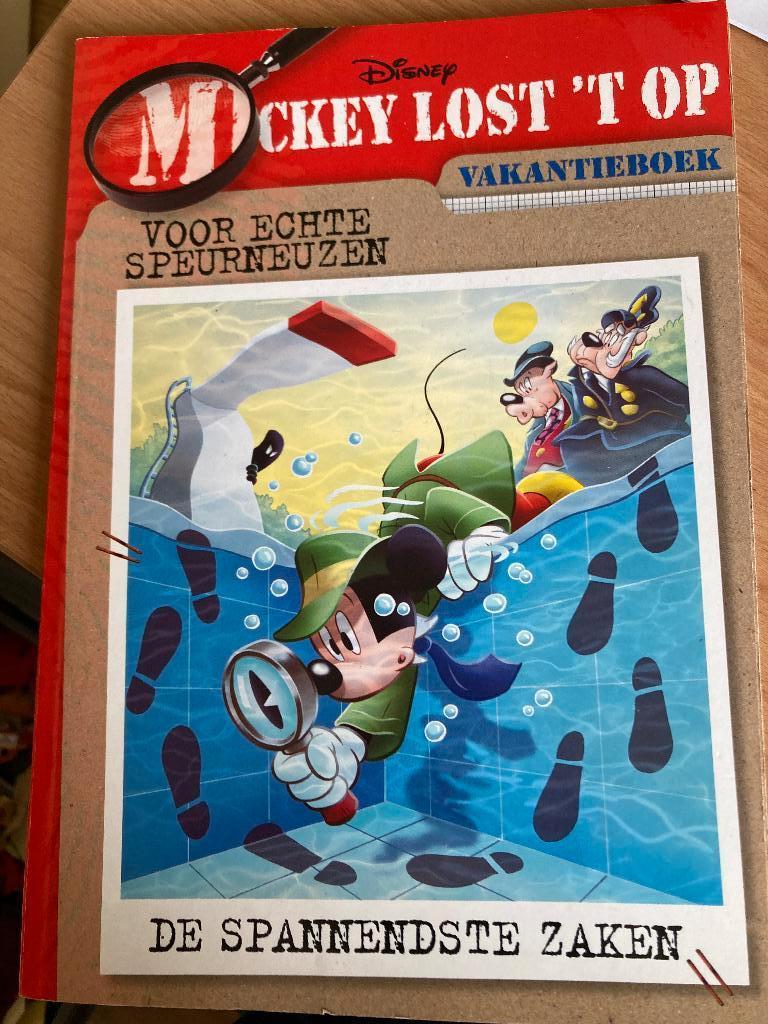 puzzelboek Mickey lost 't op, Boeken, Ophalen of Verzenden, Gelezen, Non-fictie