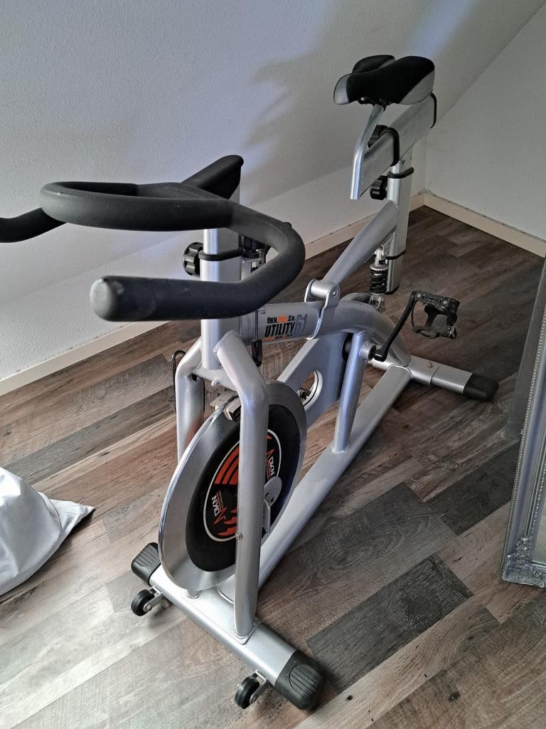 DKN Spinningfiets - Ideaal voor thuistraining, Ophalen, Gebruikt, Spinningfiets, Metaal