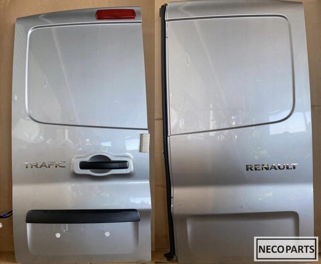 RENAULT TRAFIC PORTIER DEUR ACHTERKLEP ACHTERDEUR TEKQA, Gebruikt, Renault, -, Ophalen of Verzenden