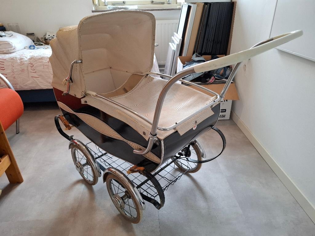Retro kinderwagen jaren 50, Kinderen en Baby's, Kinderwagens en Combinaties, Ophalen, Gebruikt, Kinderwagen, Overige merken