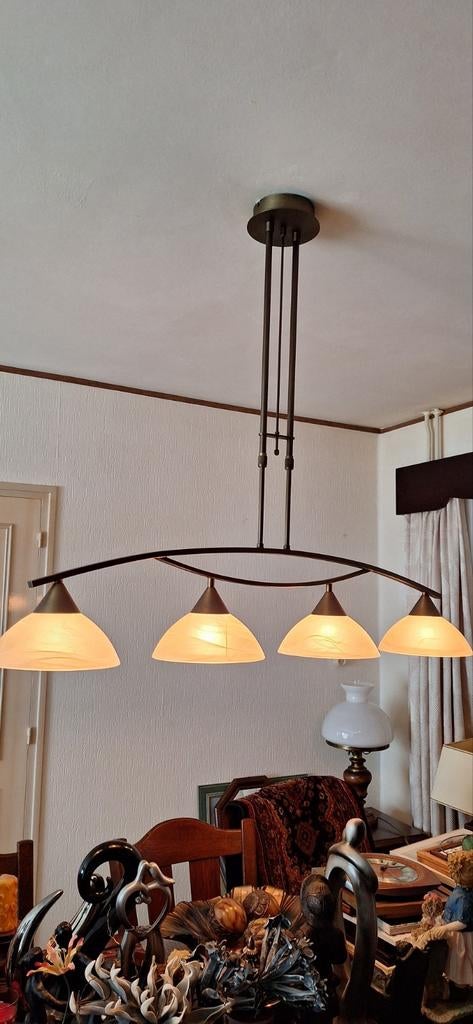 Set hanglampen, Ophalen of Verzenden, Zo goed als nieuw, Minder dan 50 cm