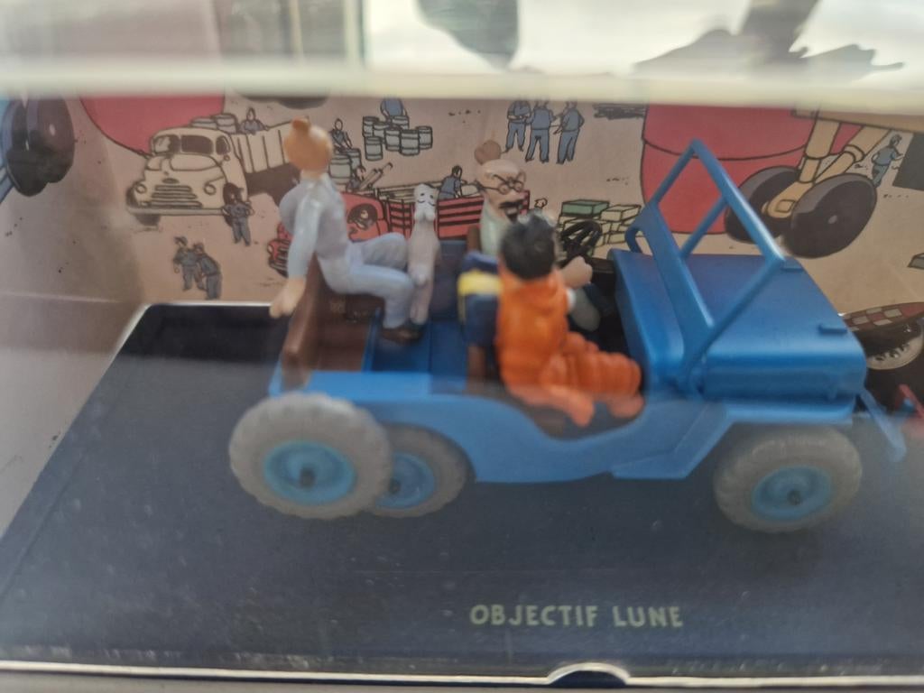 Kuifje in de auto model, Ophalen of Verzenden