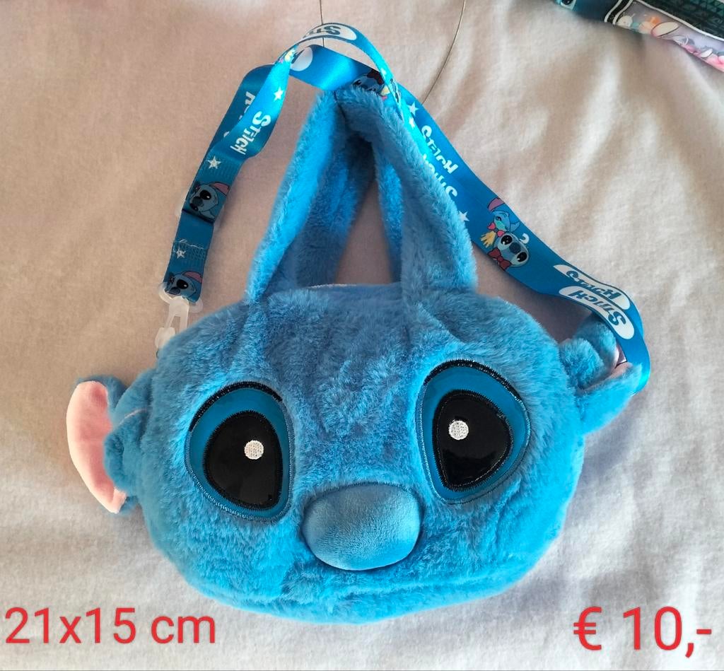 Fluffy stitch handtas, Kinderen en Baby's, Kindermode-accessoires, Ophalen of Verzenden, Nieuw, Onbekend