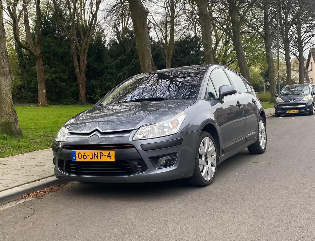 Citroën C4 1.6 VTI Berline 2009 Grijs, Auto's, Citroën, Voorwielaandrijving, 1550 kg, 4 cilinders, Origineel Nederlands