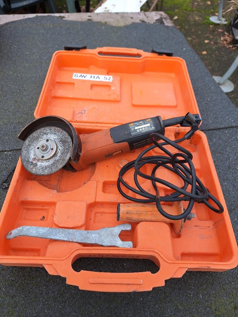 Slijptol / haakse slijper Spit, Doe-het-zelf en Verbouw, Gereedschap | Slijpmachines, Ophalen, Gebruikt, 1000 watt of meer, Haakse handslijpmachine