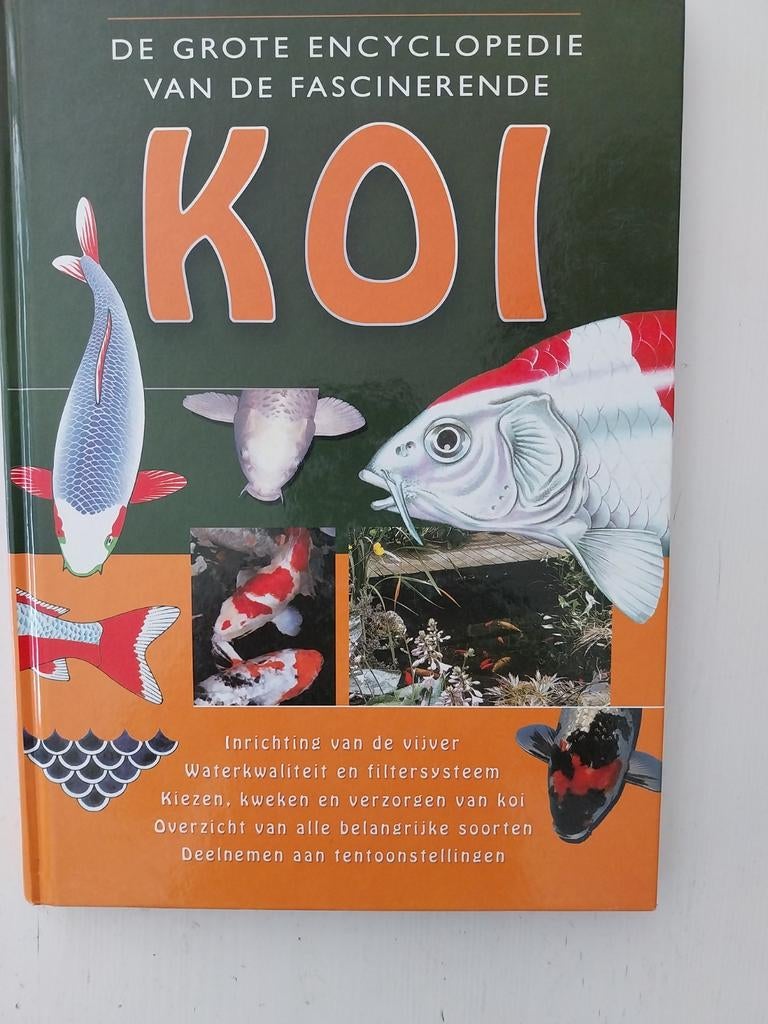 De Grote Encyclopedie van de Fascinerende Koi - Hardcover, Ophalen of Verzenden