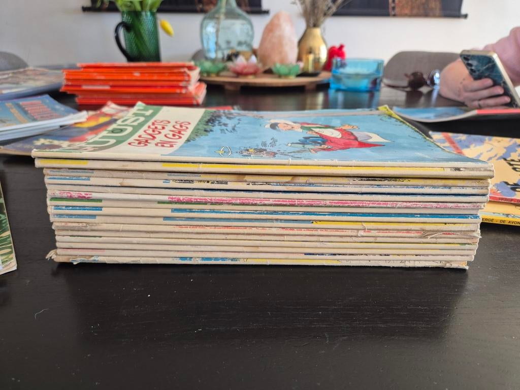 Guust Flater - Complete serie (0 t/m 14) - 15 strips, Complete serie of reeks, Ophalen of Verzenden, Gelezen