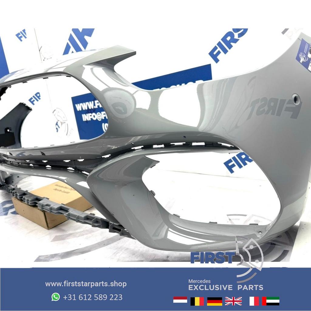 W206 C63 AMG BUMPER C KLASSE C63s AERO VOORBUMPER KAAL A2068, Gebruikt, -, Voor, Ophalen of Verzenden