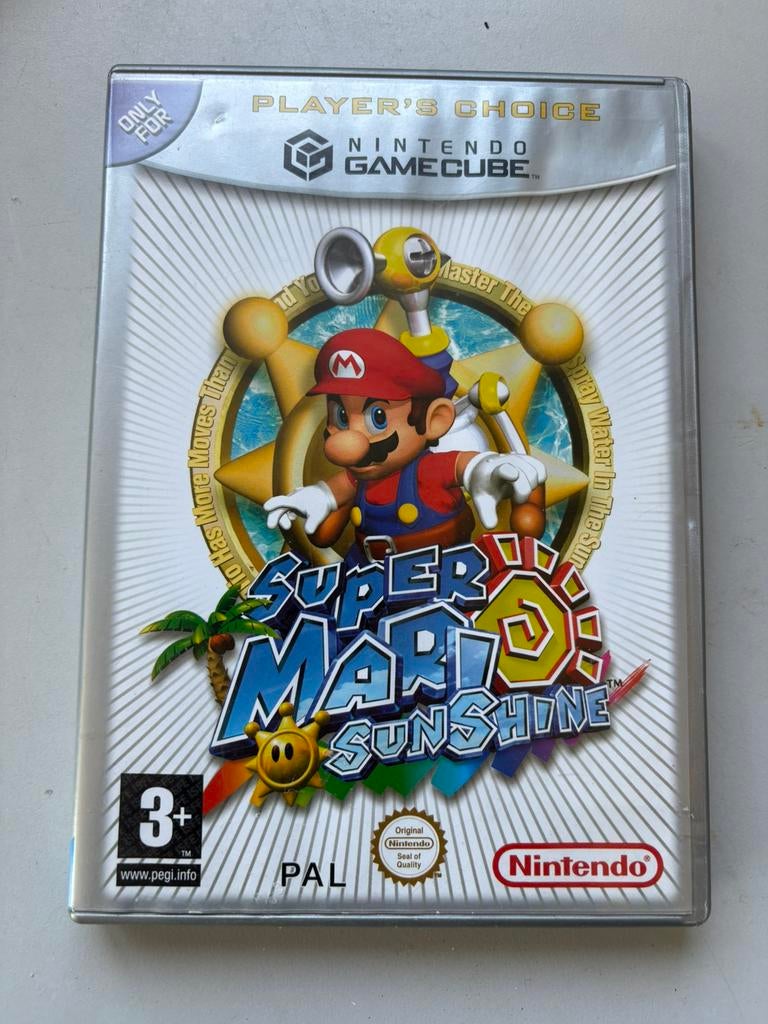 Super Mario Sunshine GameCube PAL CIB + handleiding, Spelcomputers en Games, Games | Nintendo GameCube, Avontuur en Actie, Verzenden