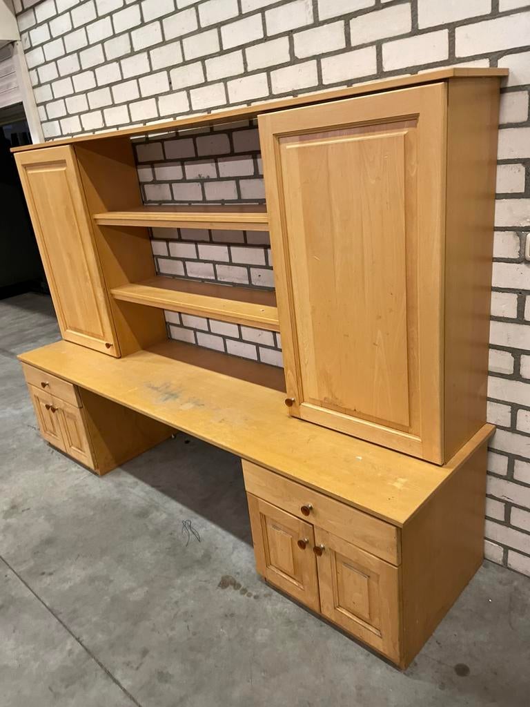 Lage kast opzetkast, Huis en Inrichting, Ophalen, Zo goed als nieuw, 200 cm of meer, Minder dan 100 cm