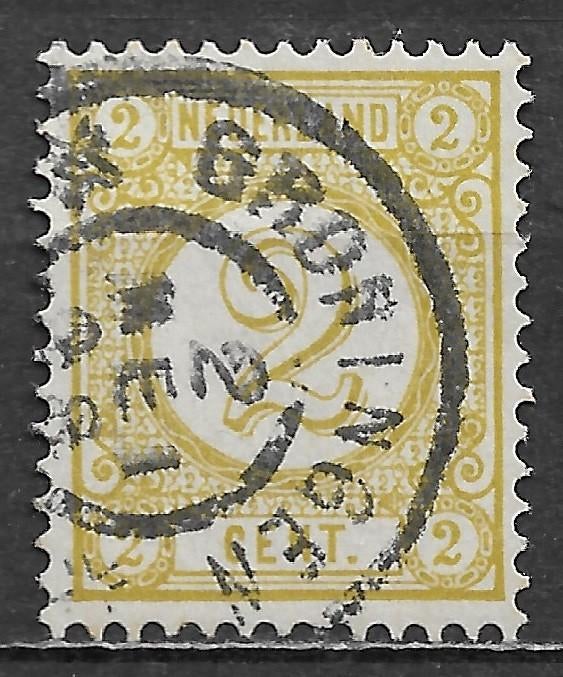 106. nederland nvph 32 KR stempel GRONINGEN, Postzegels en Munten, Ophalen of Verzenden, T/m 1940, Gestempeld