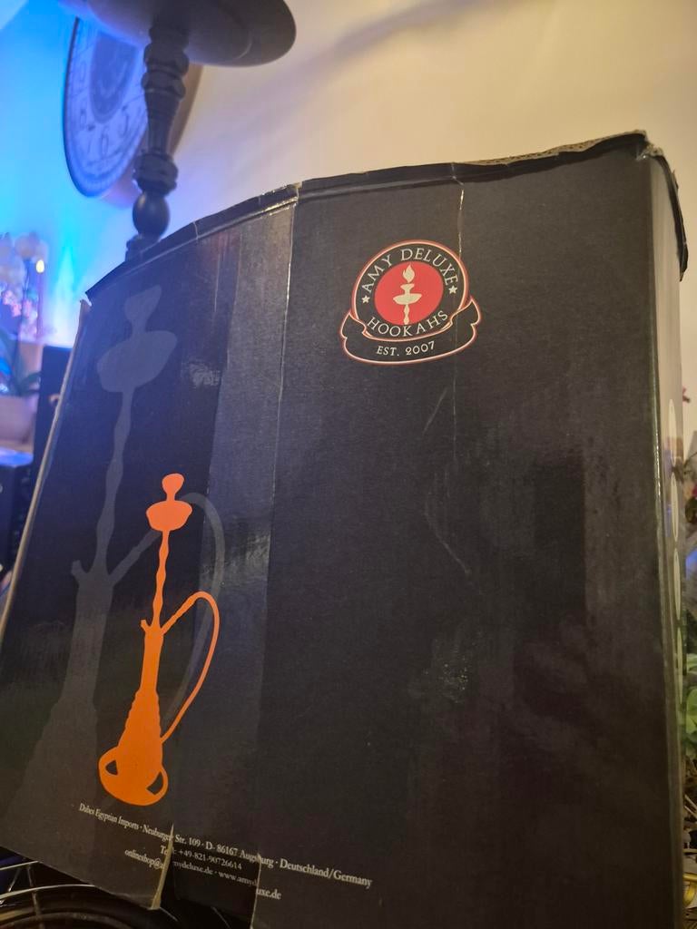 Waterpijp Amy Deluxe, Ophalen of Verzenden, Zo goed als nieuw, (Water)pijp