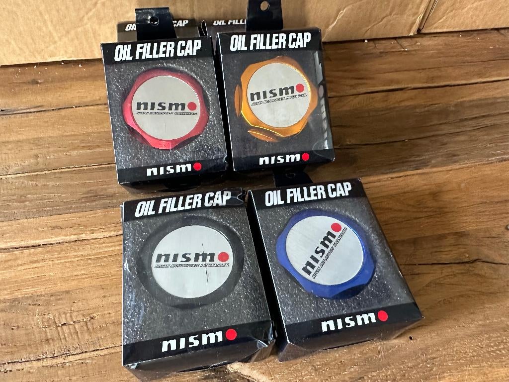 Nismo oilcap oliedop Nissan 200sx 300zx Skyline Sunny 100nx