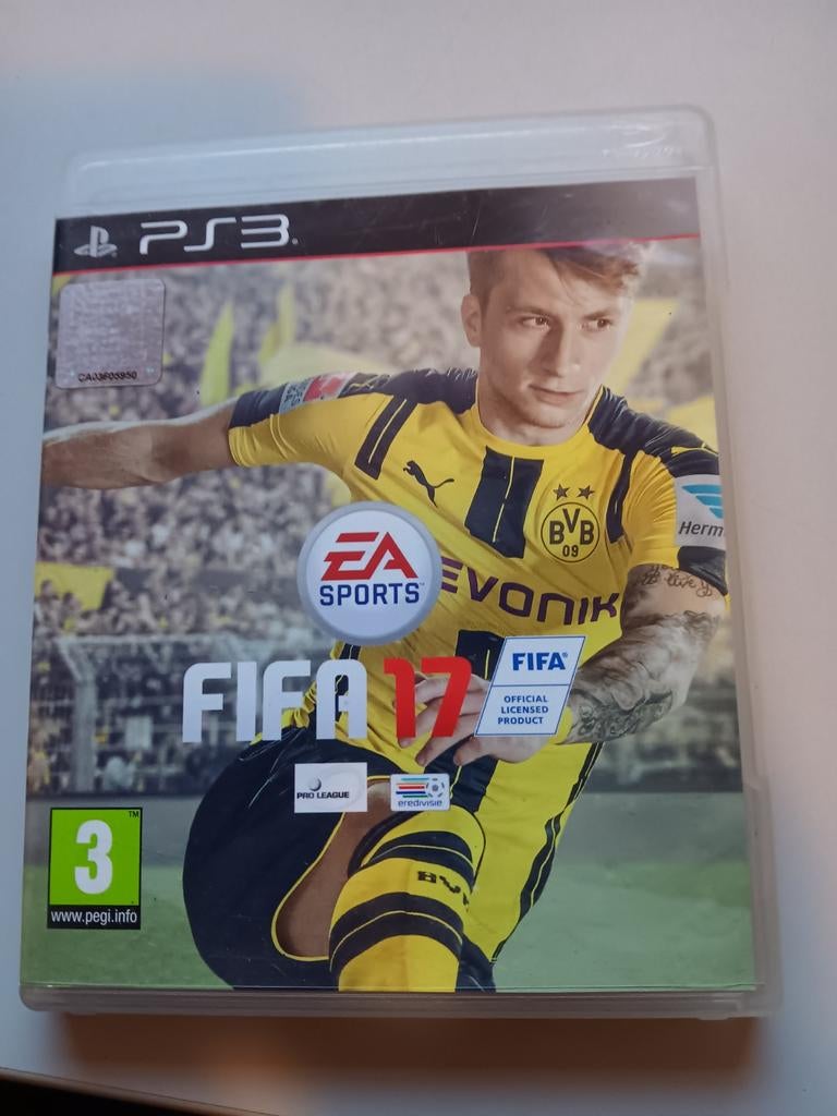 FIFA 17 - PlayStation 3 (PS3) - Voetbalspel, 2 spelers, Ophalen of Verzenden, Zo goed als nieuw, Eén computer