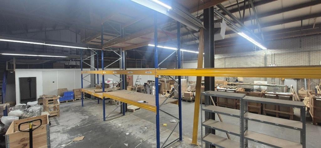 Palletstelling magazijnstelling set 11 mtr. koopje, Ophalen