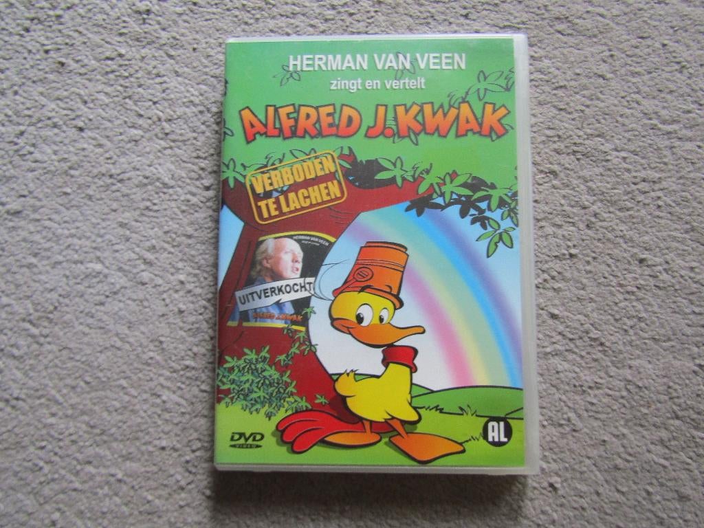 DVD: Alfred J. Kwak - Verboden te lachen, Gebruikt, Alle leeftijden, Ophalen of Verzenden, Educatief