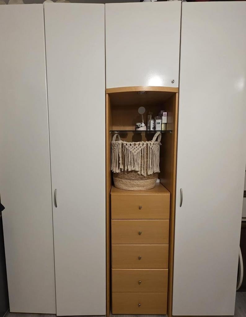 Carre Hülsta kledingkasten, Ophalen, 50 tot 75 cm, 50 tot 100 cm, 150 tot 200 cm