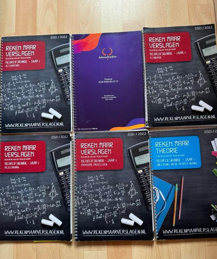 Bedrijfskunde eur jaar 1 samenvattingen 2021-2022, Ophalen, Alpha, Zo goed als nieuw, WO