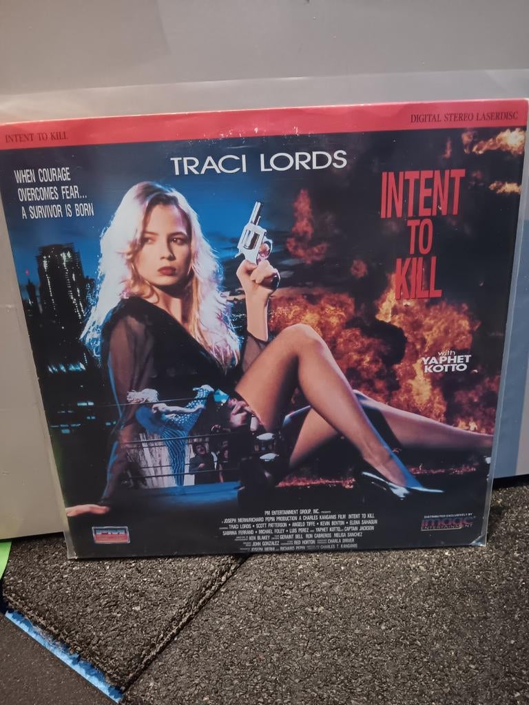 Laserdisc intent  to kill, Cd's en Dvd's, Ophalen of Verzenden, Zo goed als nieuw, 12 inch, Pop
