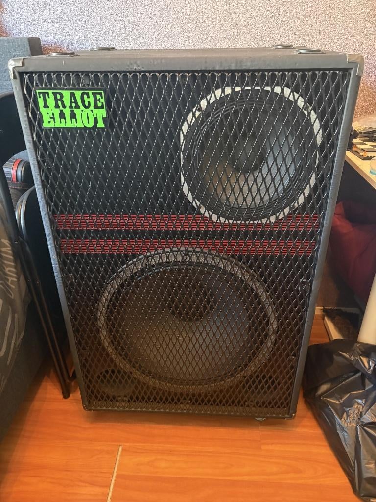 Trace Elliot 1818X Bass Cabinet - Vintage 18" + 10" Monster!, Muziek en Instrumenten, Ophalen, Gebruikt, Basgitaar, 100 watt of meer