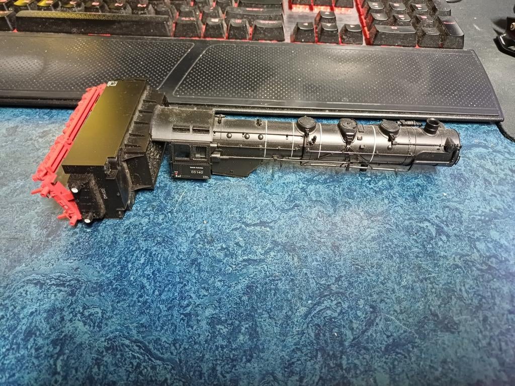 Fleischmann onderdelen br 03 140 db, Hobby en Vrije tijd, Gebruikt, Fleischmann, Ophalen of Verzenden, Analoog