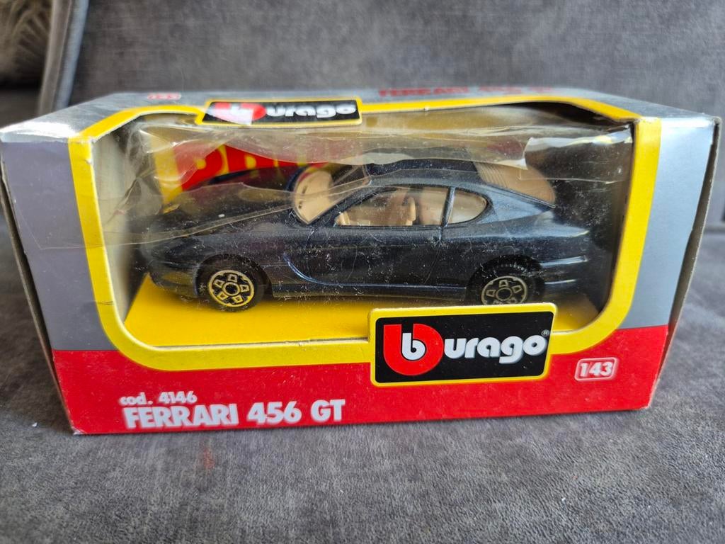 Bburago Ferrari 456 GT, Ophalen of Verzenden, Zo goed als nieuw, Auto, Overige merken