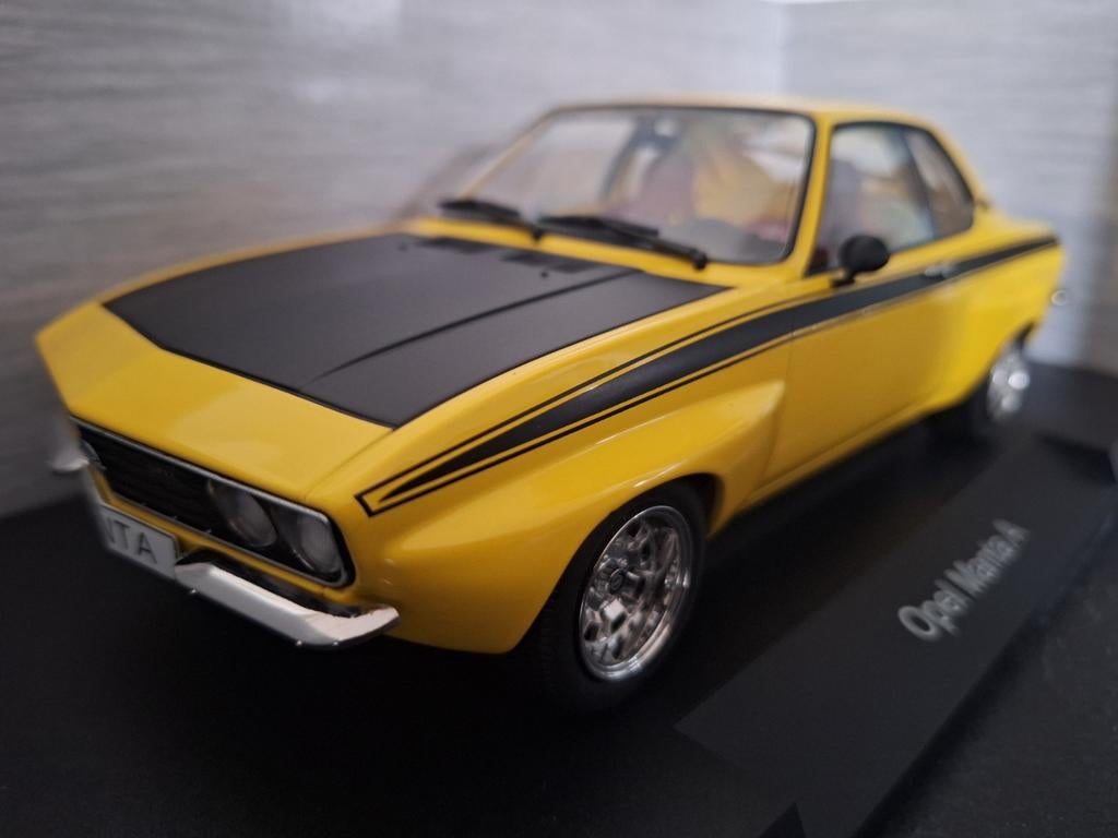 Opel Manta A 1974 Schaal 1:18, Overige merken, MCG, Nieuw, Ophalen of Verzenden
